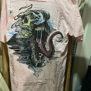 Primitive x Marvel Men’s Venom Graphic T-Shirt